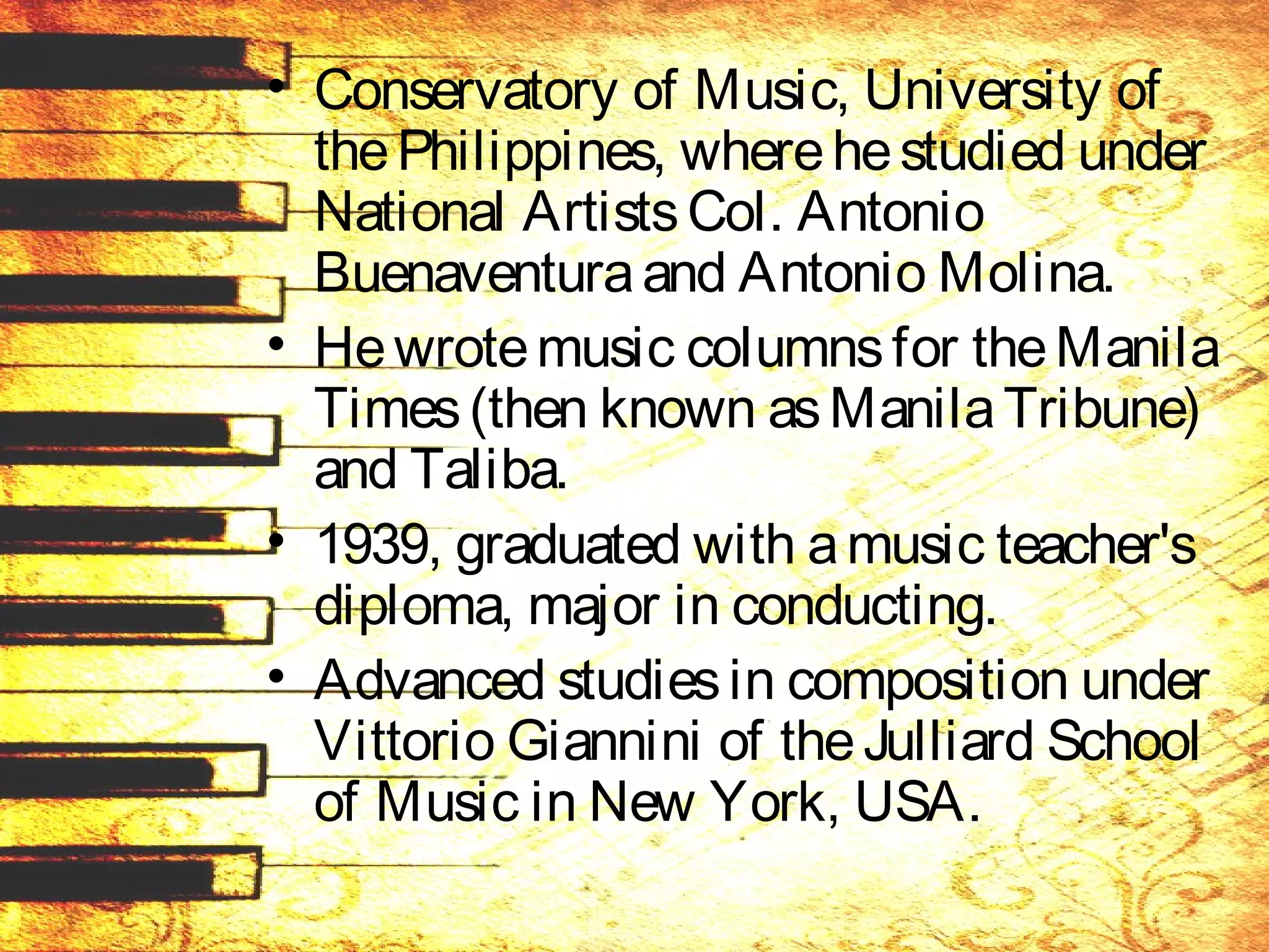 20th century traditional composers | PPT