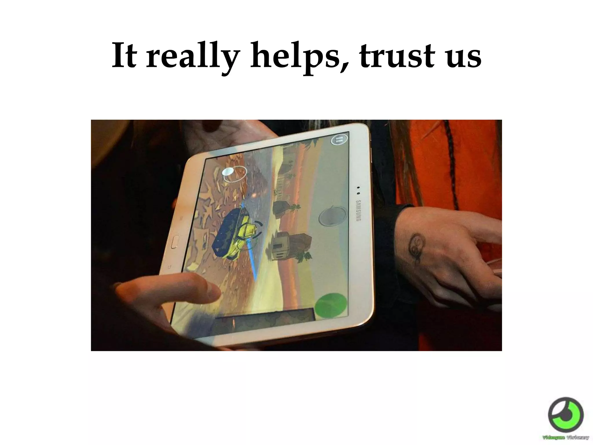 It really helps, trust us
 