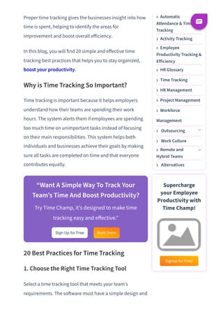 20 Time Tracking Best Practices for Better Productivity.pdf