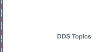DDS Topics
 