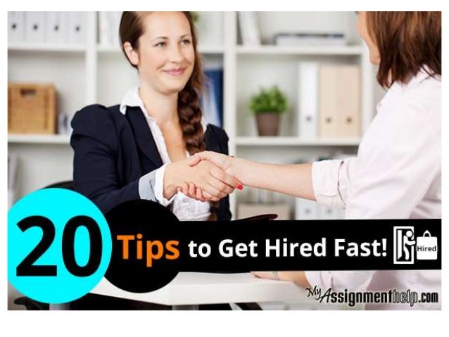 get hired fast