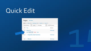 Quick Edit
 