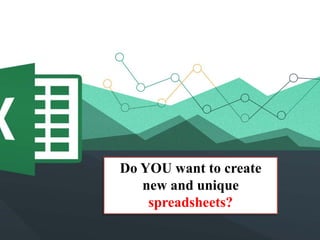 20 Unique Uses of Excel Spreadsheets | PPT