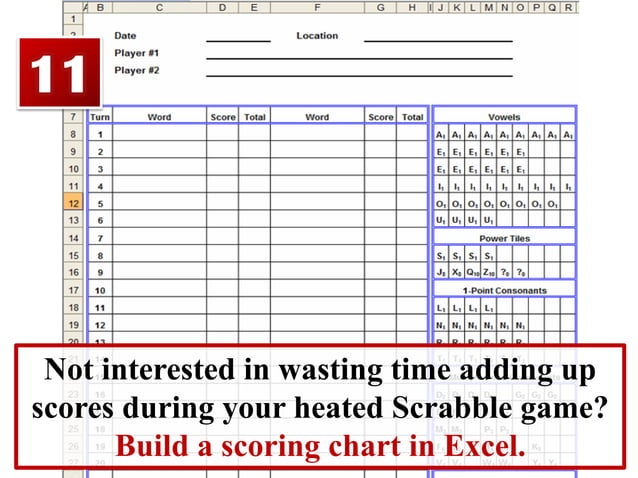 20 Unique Uses of Excel Spreadsheets | PPT