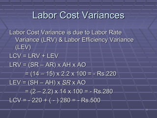 Variance Analysis | PPT