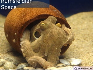 Rumsfeldian 
Space 
@OptimiseOrDie 
 