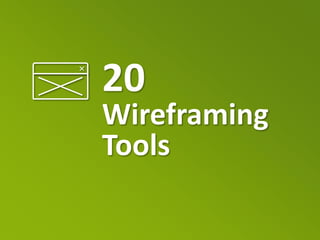 20 Wireframing Tools 