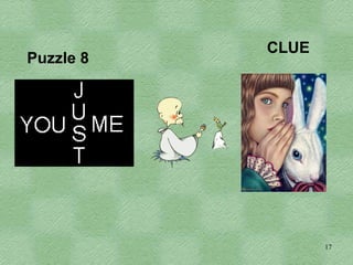 Puzzle 8 CLUE 