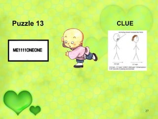 Puzzle 13 CLUE 