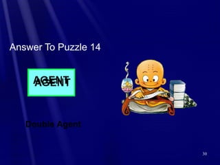 Answer To Puzzle 14 Double Agent 
