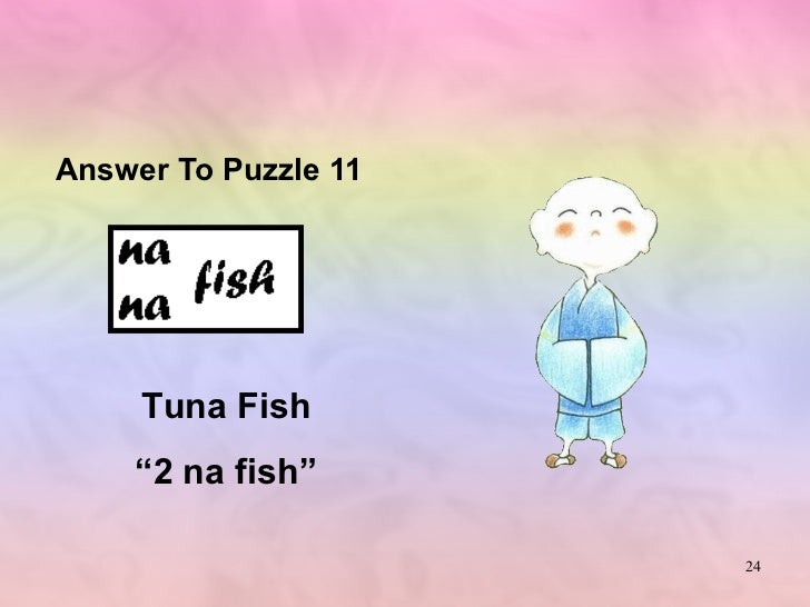 20 Word Picture Puzzles