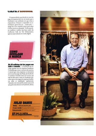 Eu sou fã da sua marca