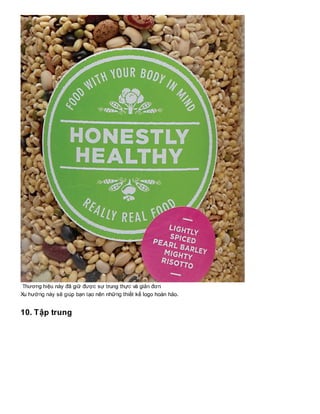 20 xu hướng thiết kế logo lớn nhất