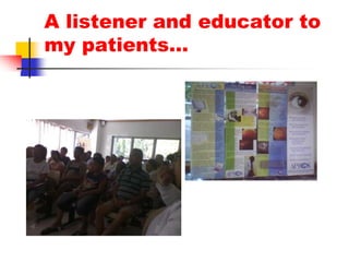 Strict but fair clinic chief