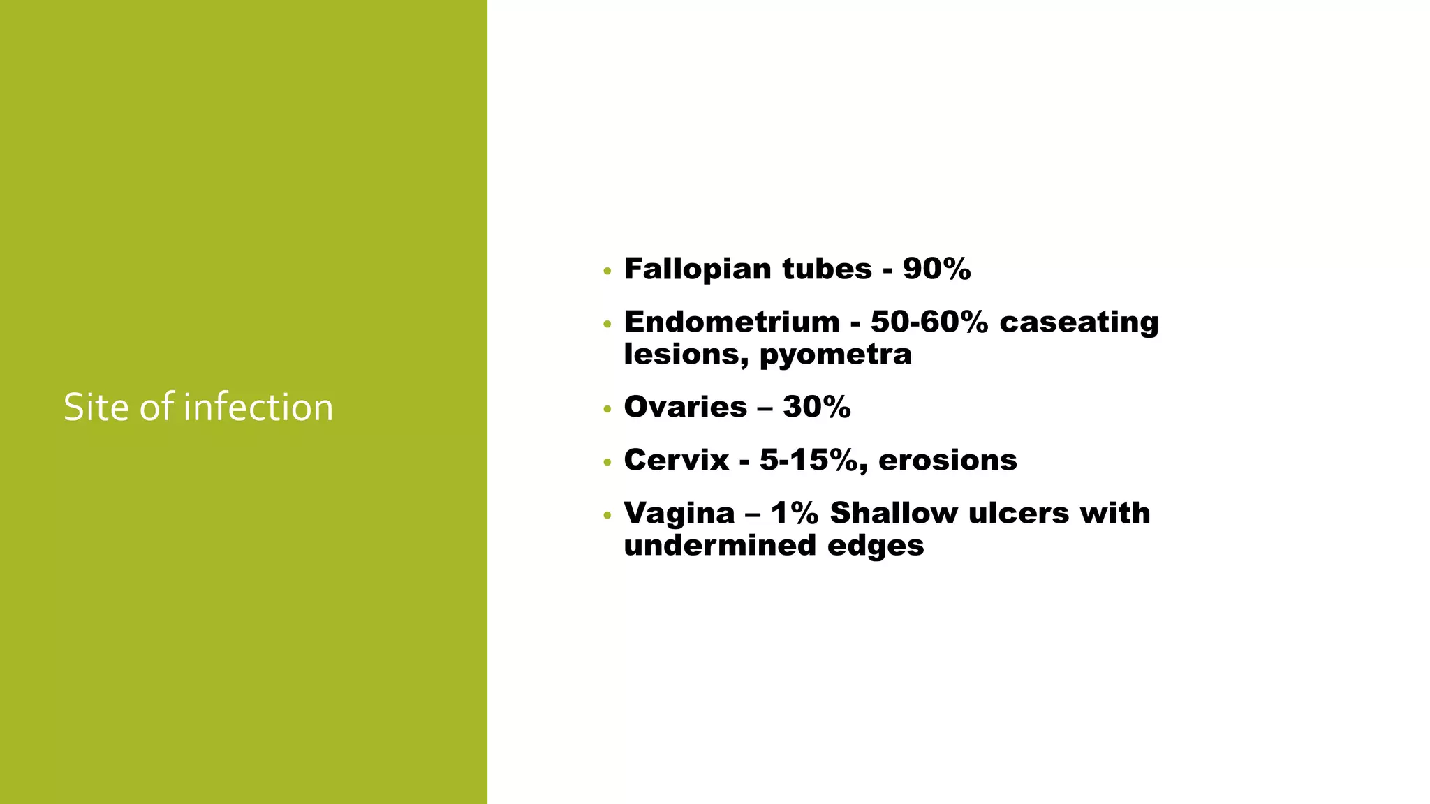 21 08-18 genital tuberculosis | PPTX