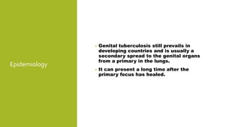 21 08-18 genital tuberculosis