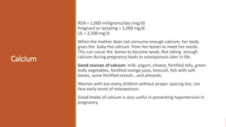 Food in pregnancy 11.40am