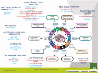 GUSTAVE ROUSSY
Médecine personnalisée des cancers de l’enfant
GUSTAVE ROUSSY
ITCC-044 Afatinib
ITCC-022 VINILO,
BIOMEDE
ITCC-041 LDK378, CREATE, ACES
ITCC-014 Dalotuzumab-Ridaforolimus
RAPIRI, CC-115
ITCC-037 Dabrafenib, Trametinib, Cobimetinib
ITCC-028 and 035 LDE225
Ponatinib AUY922
SIGNAL TRANSDUCTION
INHIBITORS
CELL CYCLE INHIBITORS
ITCC-006 BERNIE ITCC-019
HERBY
ITCC-032 BEACON
ITCC-046 Regorafenib
ITCC-036 TOPAZ
ANTI-ANGIOGENIC
ITCC-042 LEE 011
ITCC-045 Volasertib IMMUNE-RELATED
TARGETS
GD2-IL2,
ITCC-034 Ipilimumab PD-1
and PD-1L
Revlimid
DNA REPAIR MODULATORS
PARP-1
DNA PK CC-115
Nutlin-4
CHK-1
ONCOGENE/TRANSFUSI
ON PRODUCTS
APOPTOSIS & AUTOPHAGY
MODULATORS
Invasion/Mets
CILENT-0902
Crizotinib
METMab
EPIGENETICS
HDACi
BET Domain/BRd4
EZH2
MYCN or C
EWS/ETS
Bcl2, IAP
Survivin, TRAIL
METABOLICS
IDH1/2i Agios
 