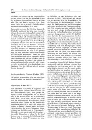 21. LTG-Sitzung am 30. September 2010