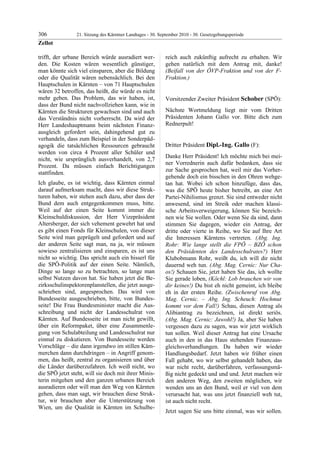 21. LTG-Sitzung am 30. September 2010