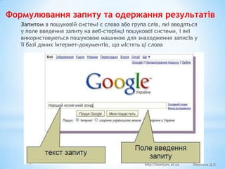 Формулювання запиту та одержання результатів

http://leontyev.at.ua

 