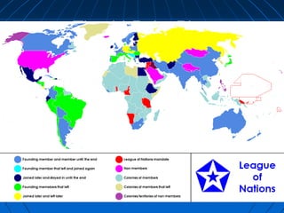 The 14 Point Plan




Woodrow Wilson’s 14 Point Plan
will be designed to bring a quick end
to the war, and set up a lasting
peace afterwards
The League of Nations will be
created with the 14th and most
important point, creating a governing
body to preserve peace in Europe

 