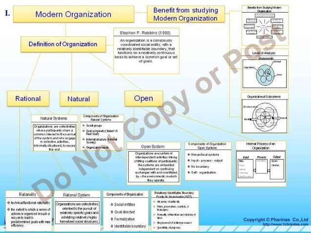 21. Summary of Modern Organization Theory Demo | PPT