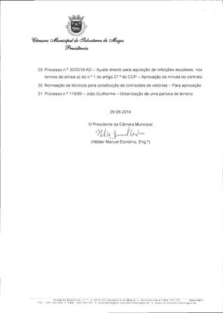 CMSM - Reunião (3 de Setembro)