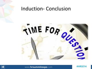 Induction- Conclusion
 