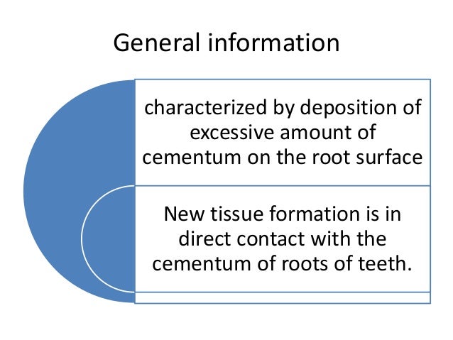 hypercementosis