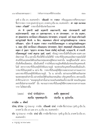 Û.Ú  ß⁄°‘≥≥«§⁄§«≥⁄≥π“ ] «à“¥â«¬°“√√«¡∫∑∑’Ë¡’®”π«ππâÕ¬ 953
«ÿ∑∏‘ Õ ‡ªìπ Õ“, ≈∫ √–Àπâ“). « ’¬‡µµ‘ «“ «“ π“ À√◊Õ∫ÿ≠·≈–∫“ª∑’Ë‡¢“Õ∫√¡¡“
™◊ËÕ«à“«“ π“ («“  Õÿª‡ «“¬Ì+¬ÿ+Õ“, Õ“‡∑» ¬ÿ ‡ªìπ Õπ, ≈∫ √–Àπâ“).  “ ® ⁄  Õπ“§‡µ
«“ π“ ¿«‘ ⁄ µ‘Ò
«“ π“π—Èπ®—°¡’·°à‡¢“„πÕπ“§µ
 “ À‘ °ÿ ≈“ªî Õµ⁄∂‘ Õ°ÿ ≈“ªî Õæ⁄¬“°µ“ªî, µµ⁄∂ ªÀ“µæ⁄æ“ªî Õµ⁄∂‘
Õª⁄ªÀ“µæ⁄æ“ªî. µµ⁄∂ ¬“ °ÿ ≈“æ⁄¬“°µ“, π  “ ªÀ“µæ⁄æ“. ¬“ ªπ Õ°ÿ ≈“,
 “  ÿ¢¡µ√µ“¬ ¿§«‚µ‡¬« Õ√‘¬¡§⁄‡§π ªÀ“µæ⁄æ“, π“ê⁄‡ê Ì. ‡Õ«Ì  π⁄‡µ Õ√‘¬“π¡⁄ªî
Õª“¬Ÿªªµ⁄µ‘  ‘¬“µ‘. π  ‘¬“,  æ⁄‡æ ‡¡« Õ√‘¬“πÌ Õª“¬Ÿªªµ⁄µ‘‡Àµÿ°“¬ «“ π“¬
ªÀ’πµ⁄µ“. ∑ÿ«‘∏“ À‘ Õ°ÿ ≈“ «“ π“ °“¬«®’ª‚¬§‡Àµÿ¿Ÿµ“ ® Õª“¬Ÿªªµ⁄µ‘‡Àµÿ¿Ÿµ“
®. µµ⁄∂ ªÿ√‘¡Ì ¿§«‚µ‡¬« Õ√‘¬¡§⁄‡§π ªÀ“µæ⁄æ“, Õ‘µ√“  æ⁄‡æ ¡⁄ªî Õ√‘¬¡§⁄‡§π“µ‘,
µ ⁄¡“ ¬Ì «ÿµ⁄µ“ çæÿ∑⁄∏“«  «“ ‡π °‘‡≈‡  ª™À‘µÿÌ  °⁄‚°π⁄µ‘, π“ê⁄‡êéµ‘, µÌ °“¬«®’-
ª‚¬§‡Àµÿ¿ŸµÌ «“ πÌ  π⁄∏“¬ «ÿµ⁄µÌ, ‡πµ√Ì. ®√‘ßÕ¬Ÿà «“ π“π—Èπ¡’∑—Èß‡ªìπ°ÿ»≈ Õ°ÿ»≈ ·≈–
Õ—æ¬“°ƒµ ∑—Èß Û Õ¬à“ßπ—Èπ ∑’Ë≈–‰¥â°Á¡’ ≈–‰¡à‰¥â°Á¡’ «“ π“∑’Ë‡ªìπ°ÿ»≈·≈–Õ—æ¬“°ƒµ≈–‰¡à‰¥â
 à«π∑’Ë‡ªìπÕ°ÿ»≈≈–‰¥â¥â«¬Õ√‘¬¡√√§¢Õßæ√–ºŸâ¡’æ√–¿“§‡∑à“π—Èπ ¢ÕßºŸâÕ◊Ëπ≈–‰¡à‰¥â ‡æ√“–
‡ªìπ ‘Ëß∑’Ë≈–‡Õ’¬¥ÕàÕπ, ‡¡◊ËÕ‡ªìπ‡™àππ’È °“√‡°‘¥„πÕ∫“¬¿Ÿ¡‘®–æ÷ß¡’·¡â·°àæ√–Õ√‘¬∫ÿ§§≈π– ‘,
‰¡à¡’ ‡æ√“–«“ π“∑’Ë‡ªìπ‡Àµÿ„Àâ‡°‘¥„πÕ∫“¬¿Ÿ¡‘ ¢Õßæ√–Õ√‘¬∫ÿ§§≈∑—ÈßÀ¡¥‡ ◊ËÕ¡‰ª·≈â«,
«“ π“∑’Ë‡ªìπÕ°ÿ»≈¡’ Ú Õ¬à“ß §◊Õ «“ π“∑’Ë‡ªìπ‡Àµÿ„Àâ¡’§«“¡æ¬“¬“¡∑“ß°“¬·≈–«“®“
·≈–«“ π“∑’Ë‡ªìπ‡Àµÿ„Àâ‡°‘¥„πÕ∫“¬¿Ÿ¡‘, „π Ú Õ¬à“ßπ—Èπ Õ¬à“ß·√°≈–‰¥â¥â«¬Õ√‘¬¡√√§
¢Õßæ√–æÿ∑∏‡®â“‡∑à“π—Èπ Õ¬à“ßÀ≈—ß≈–‰¥â¥â«¬Õ√‘¬¡√√§·¡â¢Õß Õ√‘¬∫ÿ§§≈∑—Èßª«ß, ‡æ√“–©–π—Èπ
§”∑’Ë∑à“π°≈à“««à“ çæ√–æÿ∑∏‡®â“‡∑à“π—Èπ “¡“√∂≈–°‘‡≈ æ√âÕ¡∑—Èß«“ π“‰¥â æ√–Õ√‘¬∫ÿ§§≈
‡À≈à“Õ◊Ëπ‰¡à “¡“√∂≈–‰¥âé π—Èπ À¡“¬‡Õ“«“ π“∑’Ë‡ªìπ‡Àµÿ„Àâ¡’§«“¡æ¬“¬“¡∑“ß°“¬·≈–
«“®“ ‰¡à„™àÕ¬à“ßÕ◊Ëπ
[˜˜Û] ª«πÌ ª«π‘ª⁄ª“«“ µ ‚√  ÿµ⁄µ‡«üπÌ
 ß⁄°‚¡ ∑ÿ§⁄§ ê⁄®“‚√ ª°⁄°‚¡ µÿ Õÿª°⁄°‚¡.
°“√Ωí¥ Û »—æ∑å
ª«π, ª“«π (ªŸ ª«‡π+¬ÿ) °“√Ωí¥. ª«’¬‡µµ‘ ª«πÌ °“√Ωí¥ ™◊ËÕ«à“ª«π– («ÿ∑∏‘ ÕŸ ‡ªìπ ‚Õ,
Õ“‡∑» ‚Õ ‡ªìπ Õ« ·≈– Õ“«, ¬ÿ ‡ªìπ Õπ, ≈∫ √–Àπâ“)
ª« (ªŸ ª«‡π+Õ) °“√Ωí¥. ª«πÌ ª‚« °“√Ωí¥ ™◊ËÕ«à“ª«– («ÿ∑∏‘ ÕŸ ‡ªìπ ‚Õ, Õ“‡∑» ‚Õ ‡ªìπ Õ«,
≈∫ √–Àπâ“)
Ò ¡.¡Ÿ.ÕØ˛. Ú/ÛˆÛ/Ò˘Ò
 
