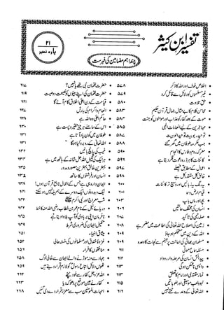 Tafseer Ibn-e-Katheer Part 21 (urdu)