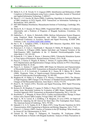 QRS Complex Detection and Analysis of Cardiovascular Abnormalities: A ...