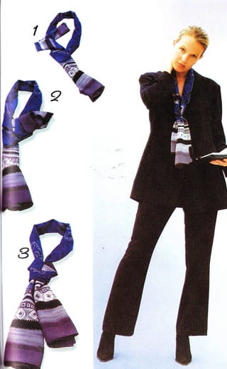 21 самый эффектный способ ношения платков