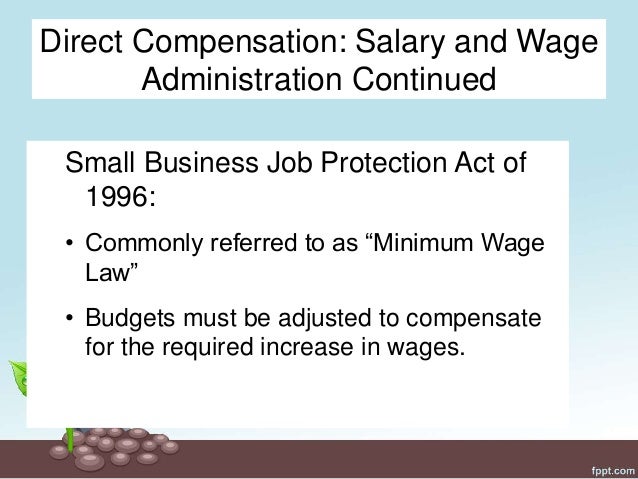 21 Compensation And Wages