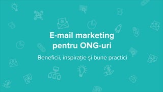 E-mail marketing pentru ONG-uri