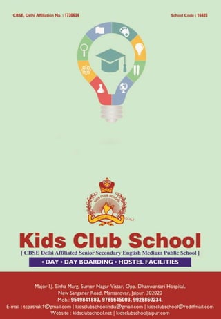 Best English Medium School in Jaipur - Kids Club School