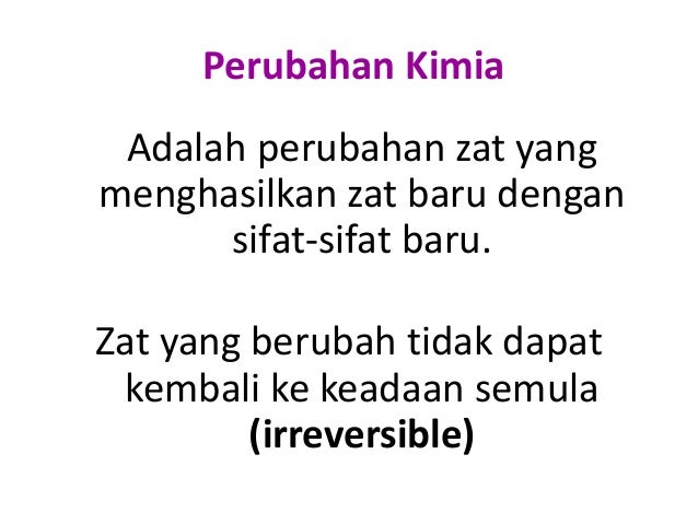 Sifat Fisika Dan Sifat Kimia Kelas 7 Smp