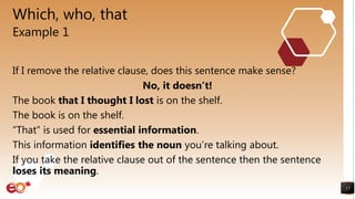 Which Vs That Examples Incorrect that or which | PPTX