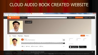 CLOUD AUDIO BOOK CREATED WEBSITE
 