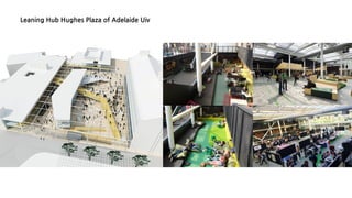 Leaning Hub Hughes Plaza of Adelaide Uiv
 