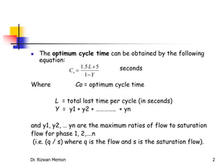21. Design of signalized Intersection.pptx