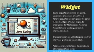 Java Containes Vitgets 21.1 Widgets (Componentes Graficos) | PDF