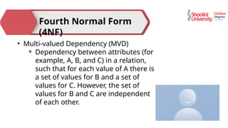 Advanced Database Normalization: From Functional Dependencies to 5NF | PPTX