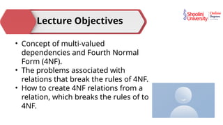 Advanced Database Normalization: From Functional Dependencies to 5NF | PPTX