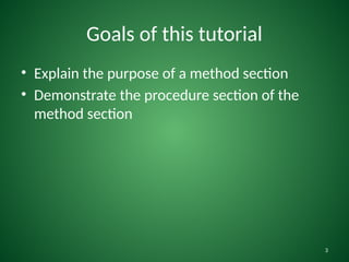 Methods Section Slide 21. Writing a Method Section-Procedure.pptx