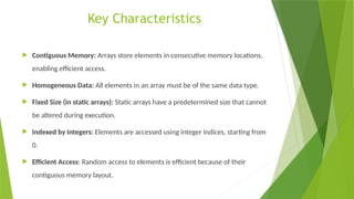 Computer Organization Array allocation and access.pptx