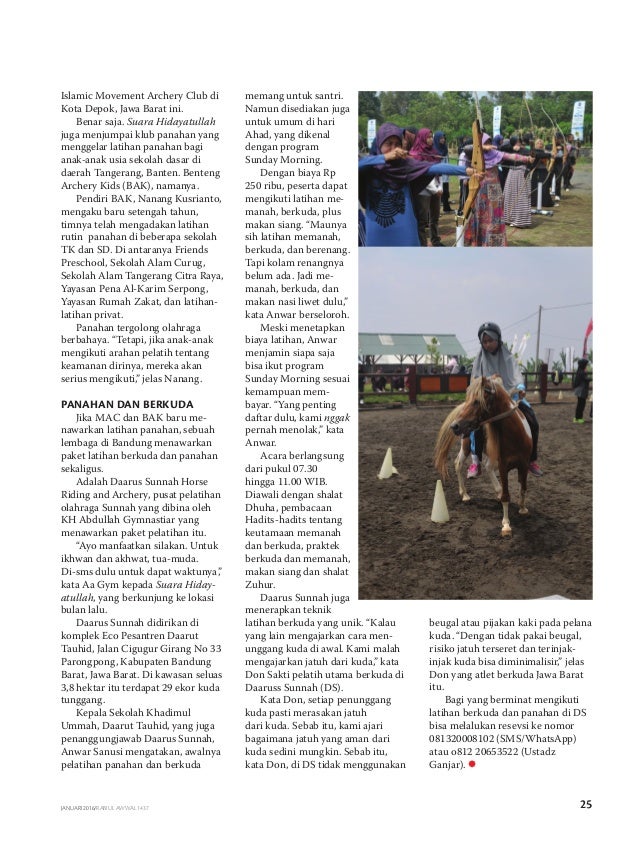 RUBRIK LAPORAN UTAMA MAJALAH HIDAYATULLAH