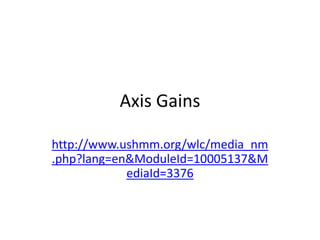 Axis Gains http://www.ushmm.org/wlc/media_nm.php?lang=en&ModuleId=10005137&MediaId=3376 