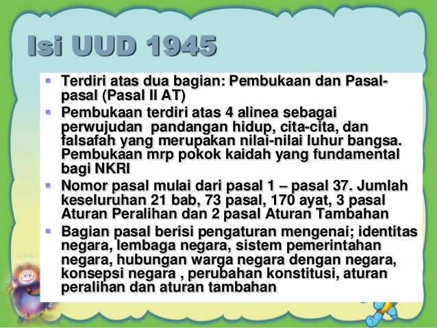 21 bahan tayangan uud 1945